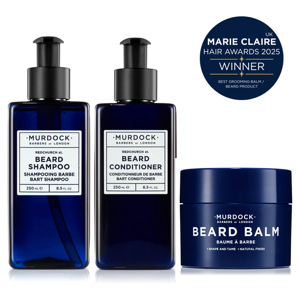 Beard Shampoo & Beard Conditioner & Beard Balm