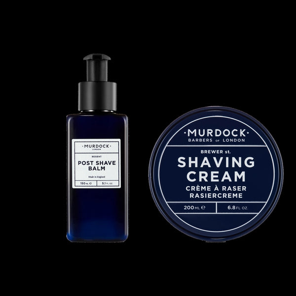 Shaving Cream & Post Shave Balm