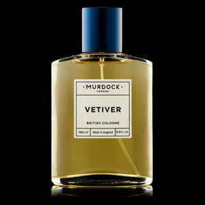 Vetiver Cologne front on bottle