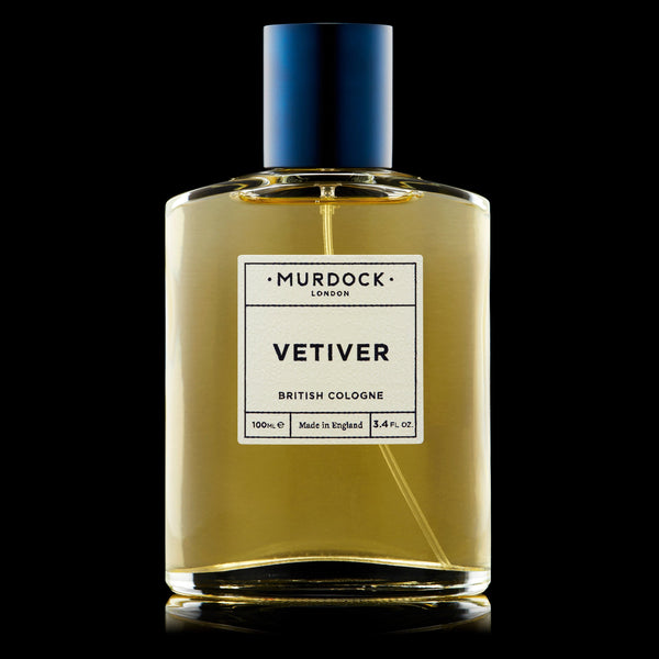 Vetiver Cologne front on bottle