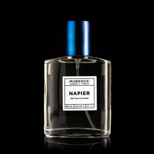 napier cologne front on bottle